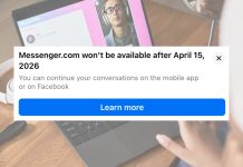 Meta To Shut Down Messenger.com Website By April 2026